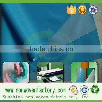 Interlining fabric pf polypropylene Lamination 100% pp nonwoven spunbond