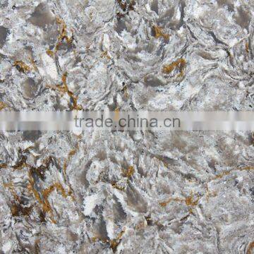 beautiful pattern Agglomerated quartz slab