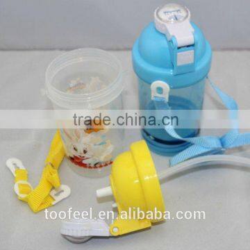 300ML Children's Cartoon Kettle,BPA Free Plastic Water Bottle photo-3