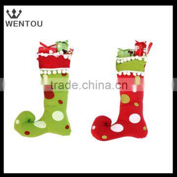 Wholesale monogram adorable Christmas elf Stocking