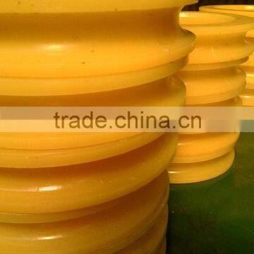 PU Wheel for Transporting Miners photo-3