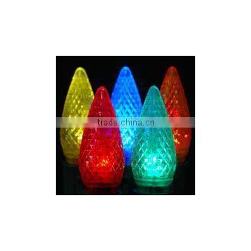 25ct White LED C7 String Lights