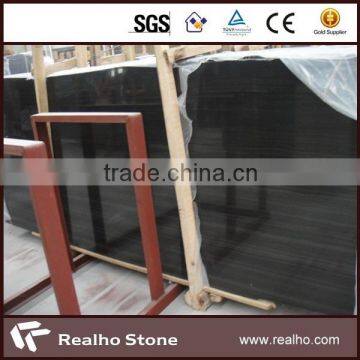 China cheap marble black wood marble