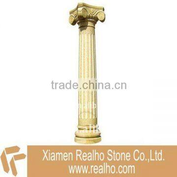 Yellow Flamed Roman Pillar