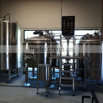 High Configuration 500L Mini Beer Brewing Equipment For Beer Making