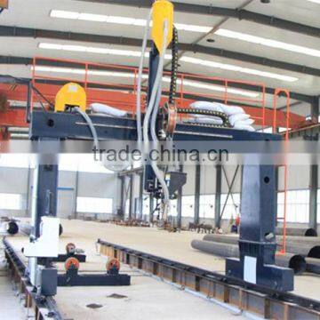 Electricity Pole Metal Pipe Outside Longitudinal Seam Welding Machine