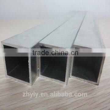 6061 T6 Extruded Aluminum Square Tube / Rectangular Tube SGS Certification