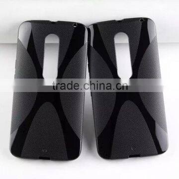 New Arrival X Line Phone Case Tpu Cover Phone Case for Motorola Moto x Pure Edition / Style Xt1575 Factory Price
