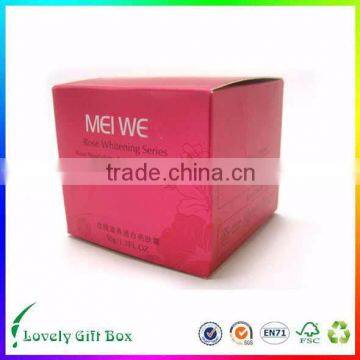 china supply elegant cosmetic paper box with best price
