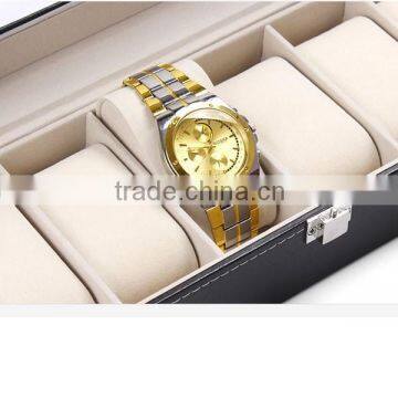 Leather 6 Slots Watch Packaging Box With Good Quality