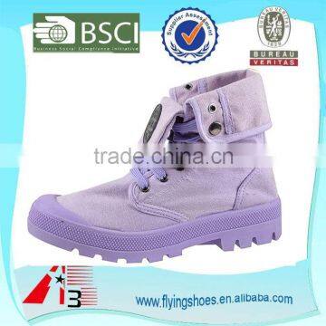 Women Fashion Woman Summer Cheap Canvas Boots for Girl photo-4