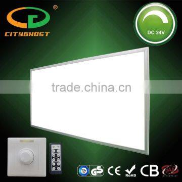 1212x603mm 60W 72W 90W 24VDC LED Light Panel 2X4