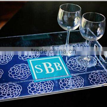 Acrylic insert paper tray