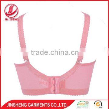 2016 Unique Design Plus Size Ladies Underwear Deep V-shape Bra Set photo-3