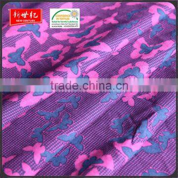 fashion printing women dress 100% rayon fabric with favorable price