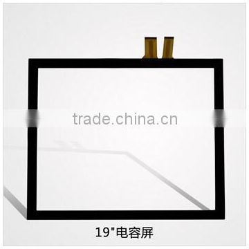 Transparent Projected capacitive 19 inch usb capacitive touch panel