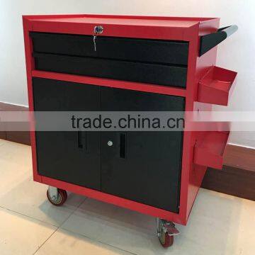 2 Drawer With Cabinet Tools Service Trolly Cart photo-2