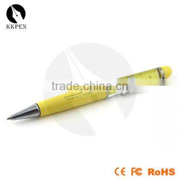 KKPEN Unique Design Promotional Plastic Floating Pen Refill With Click Action photo-3