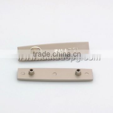 CR-ML00022 Gold plated metal logo plate custom metal logo label for furniture