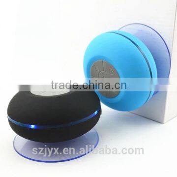 Waterproof BTS-06 Wireless Bluetooth Shower Speaker with Microphone