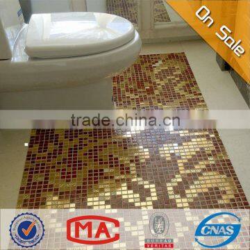 JY-P-D03 Bathroom floor mosaic Pattern mosaic design Glass artistic mosaic