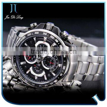 New trend fashion wristwatch high quality 316L stainless steel men quartz watch