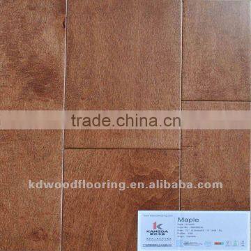 Exotic Maple multilayer engineered wood flooring