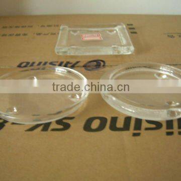 Round and Square Dish Candleholder