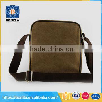 Popular sales brown long shoulder strap japanese messenger bags