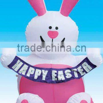 Inflatable Easter Bunny airblown bunny with fan 2013 Top sale