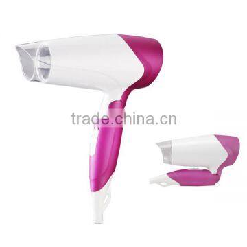 Travel hair dryer with Ionic function available 1400-1600W