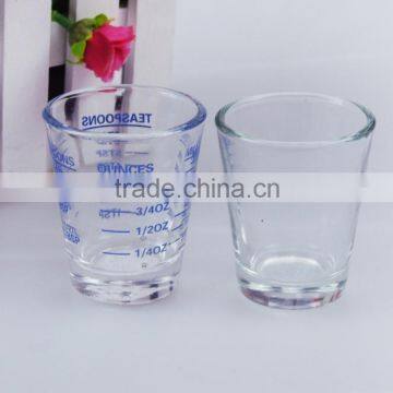 shaped and custom shot glass