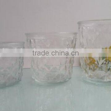 Wholesale Decoration Pattern Flower Glass Vase photo-2