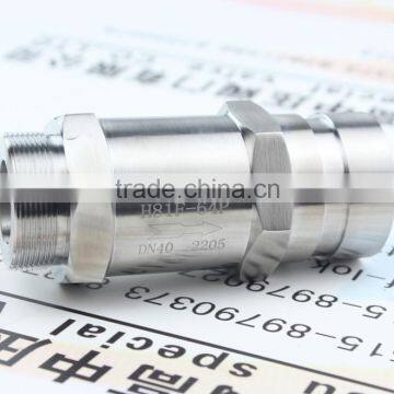 dual phase steel female thread Check Valve