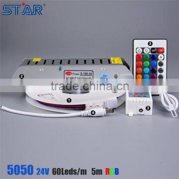 IP65 IP66 Outdoor 5050 Flexible Waterproof Rgb Led Strip 24v photo-5