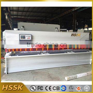 china made QC12K series hydraulic pendulum plate shearing machine in stock