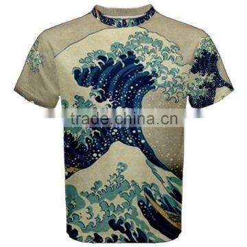 Sublimation t shirts / customize 100% Polyester Sublimation T Shirts / sublimated shirts