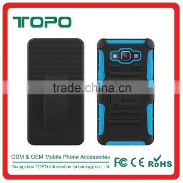 [TOPO]Hot Selling Hybrid Armor PC Silicon Cell Mobile Phone Case Cover for Samsung Galaxy A5 With Stand photo-4