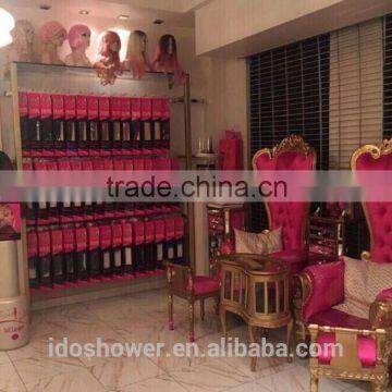 New 2016 Pink Salon Chair, Luxury Throne Spa Pedicure Chairs