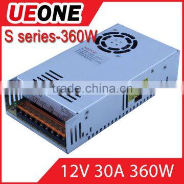 12V 30A single output power supply S-360-12
