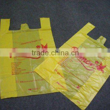 T-shirt plastic bag