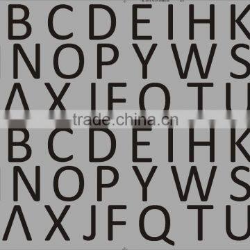 Custom Heat Transfer Letters for Sportwear