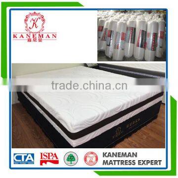 Roll compressed memory foam mattress with China mattress factory