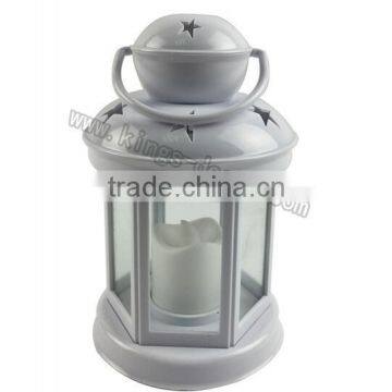 LED Plastic White Color Candle Lanterns KL1002 photo-2