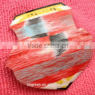 High Density Straight Cut Woven Back Patch for Jacket