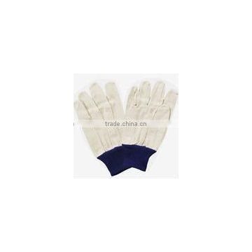 working canvas safety gloves work safety glove canvas PVC dotting gloves