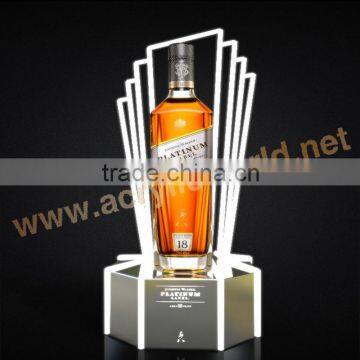 led liquor display shelf