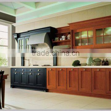 Natural Wood Furniture, Solid Wood Kitchen Cabinet for Home Decoration photo-2