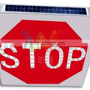 China LED Supplier Integrated Aluminum Board Solar Traffic Speed Limit Sign