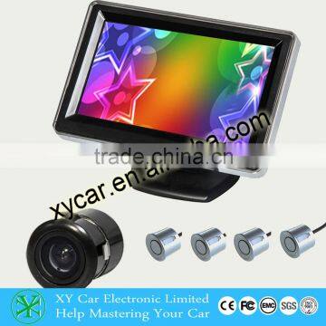 4.3inch Car monitor visual reversing radar parking sensor system XY-8631